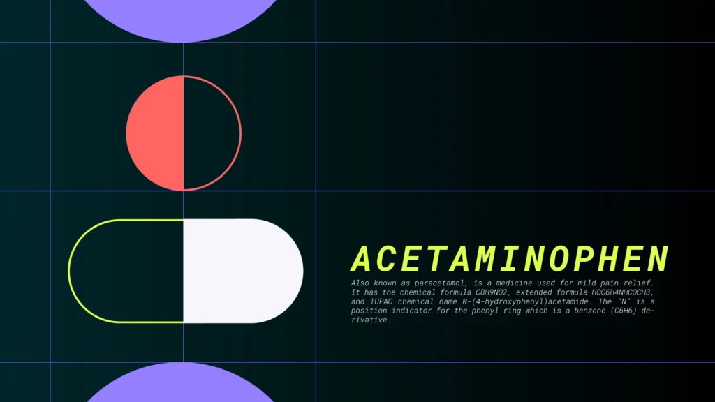 Acetaminophen Illustration Pharmaceutical industry by Wideview Motion Graphics