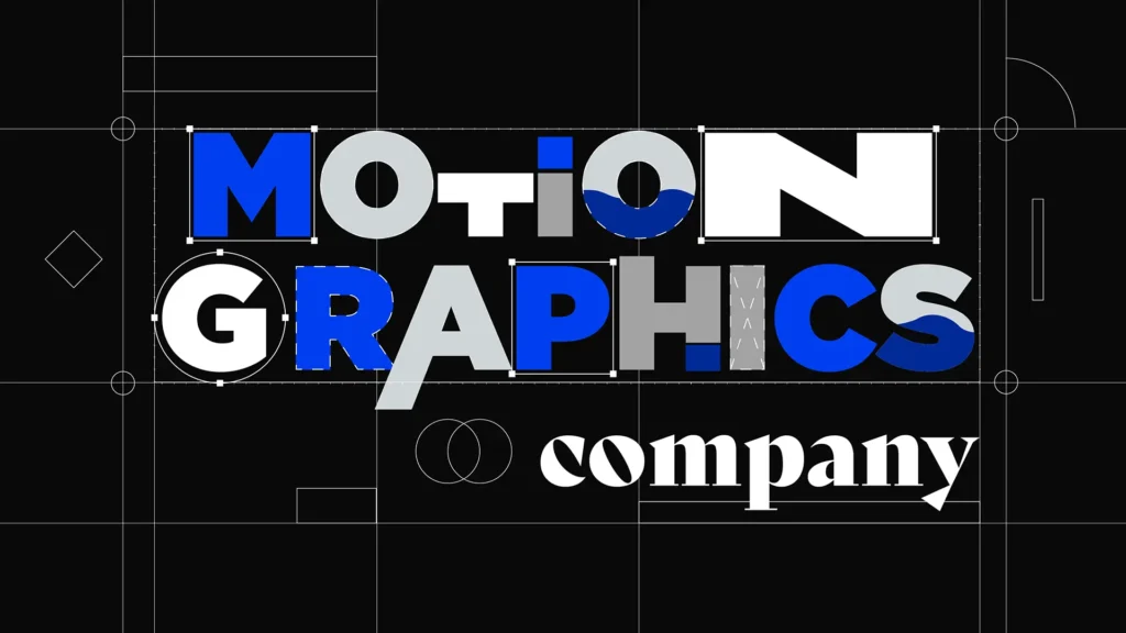 Professional motion graphics company crafting animated visuals for brand storytelling