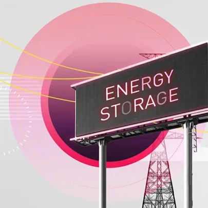 Mixed-media infographic showcasing the future of renewable energy storage solutions in this Department of Energy explainer video
