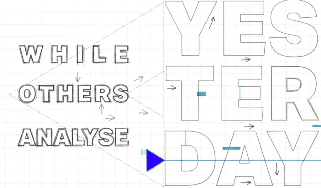 Hand draw frame AI Finance Motion Graphics Explainer Video Artificial Intelligence test